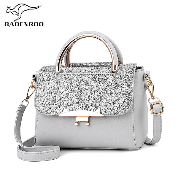 

badenroo new cute cat head women crossbody bags mini handbag leather shoulder bags tote female messenger bolsas feminina