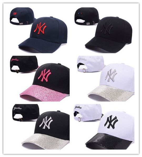 

Дешевые HOT! Бейсбольная кепка NY Вышивка Письмо Sun Шляпы Регулируемая Snapback Hip Hop Dance Hat Летняя на открытом воздухе Мужчины Женщины Белый Черный Синий синий