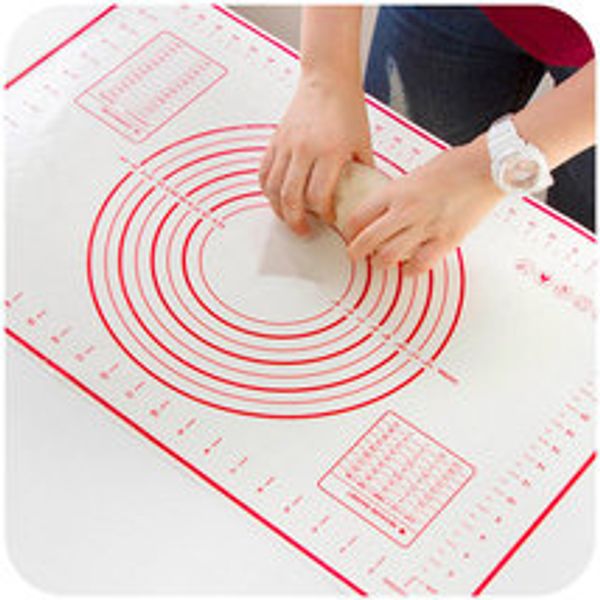 

60x40cm platinum silicone dough fondant mat glass fiber reinforced