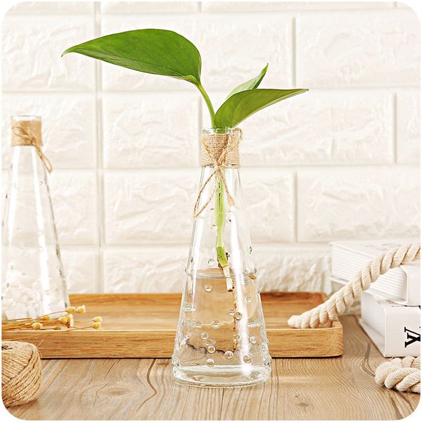 Glass Flower Vase Terrarium Succulents Plant Gift Micro Landscape