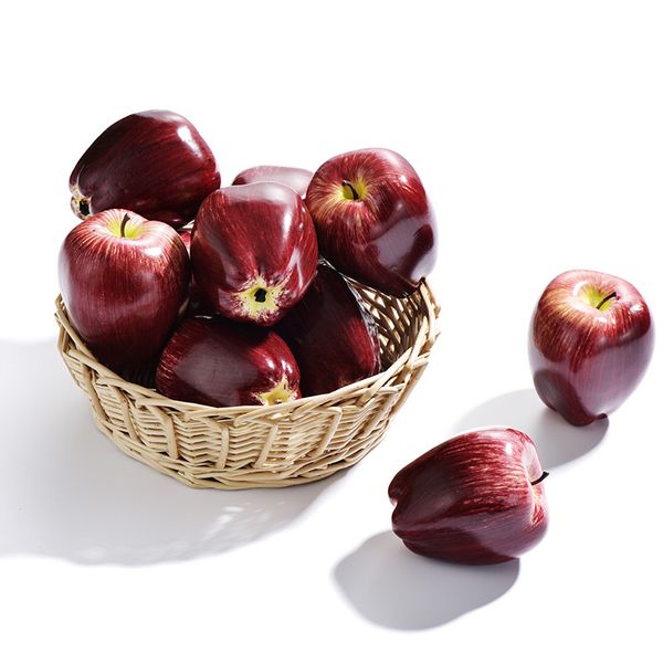 2019 Fake Fruit Home House Kitchen Decoration Artificial Lifelike Simulation Red Apple Fruits Display Creative Home Decor Teaching From Nicedaily