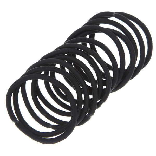

12pcs women girl hair ring hollow hair rope tie head elastics bands bulk black accessory ju21.drop shipping
