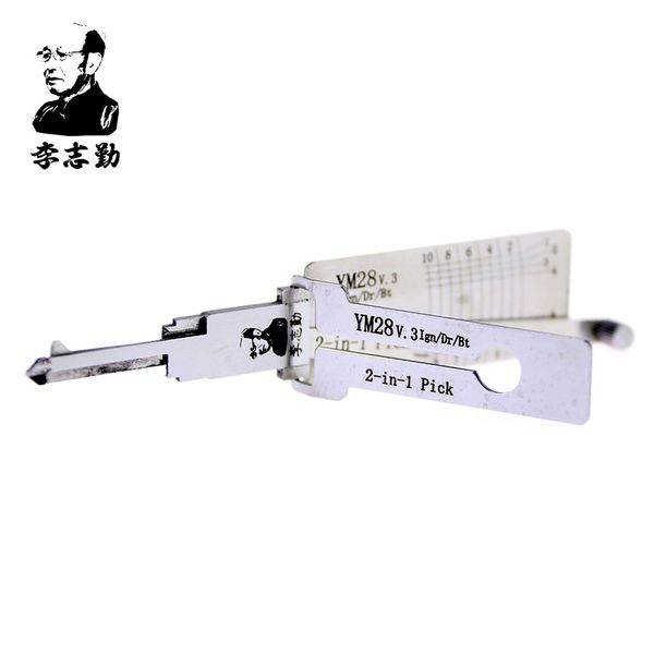 

Mr. Li's Original Lishi YM28 2in1 Decoder and Pick - Best Automotive Locks Unlock Tools on the Market