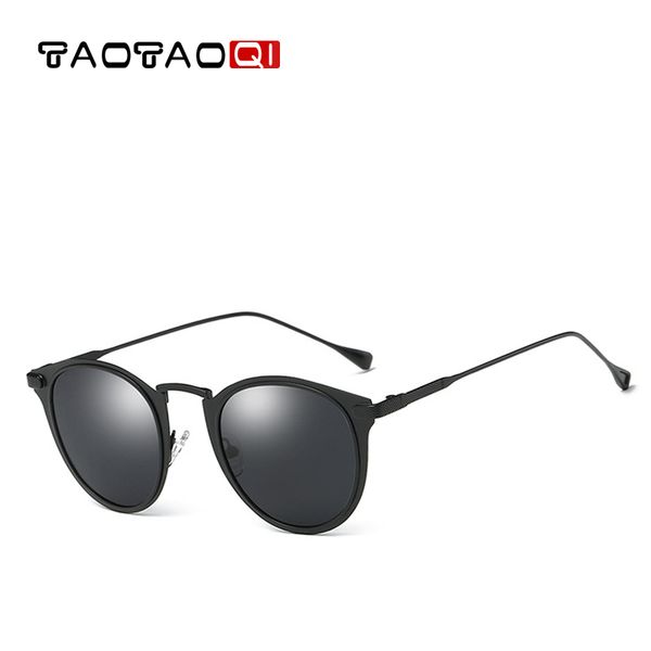 

taotaoqi brand design cat-eye men polarized sunglasses men women hd color anti-glare goggles driving shades uv400, White;black