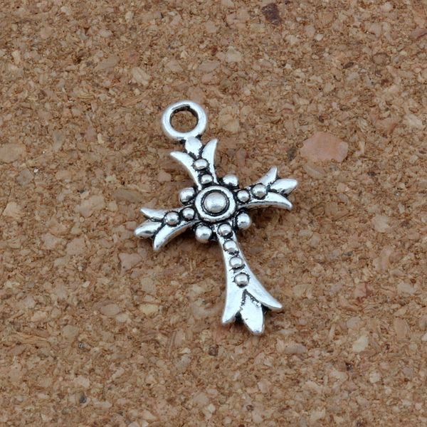 

crucifix cross charms pendants 150pcs/lot 15x23.5mm antique silver fashion jewelry diy fit bracelets necklace earrings a-269, Bronze;silver