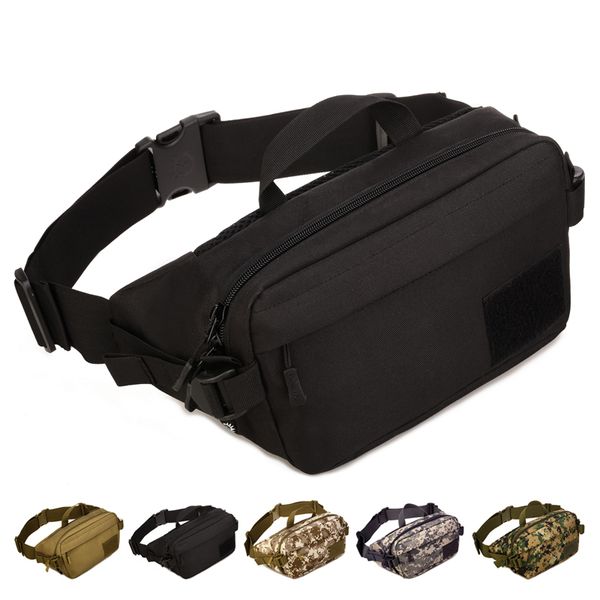 

nylon men hip bum belt fanny chest bag waterproof messenger cross body bags travel waterproof assault purse waist pack