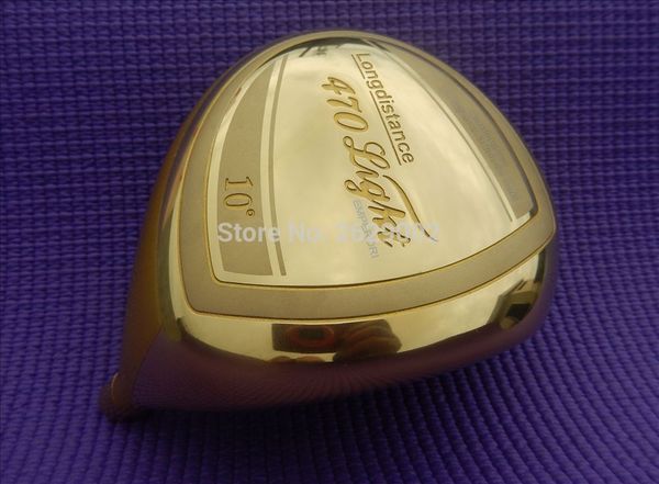 

Kzg golf big bang highe t cor long di tance 470 titanium driver golf head gold colour