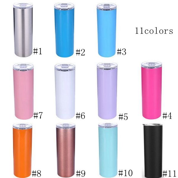 

20oz kinny tumbler with traw tainle teel traight cup double wall vacuum in ulation water mug traight tumbler with lid gga1300