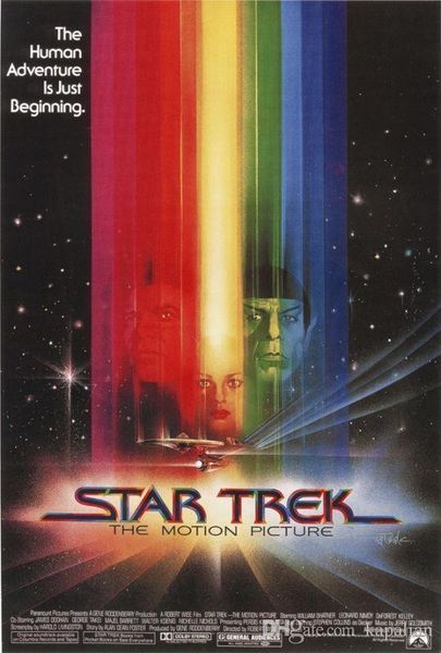 

1966 star trek the motion picture art posters print ppaper 16 24 36 47 inches