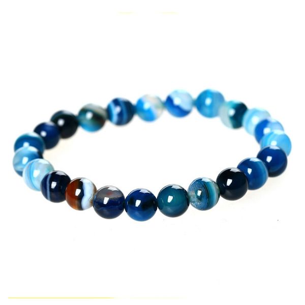 

wonglife 10mm nature stone blue buddha beads bracelets bangles for men male strand bracelet jewelry accessories wholesale, Black