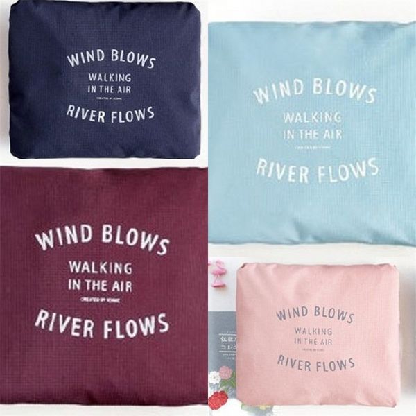 

high capacity foldable travel package single shoulder waterproof handbag clothing bag portable female folding storage outdoor training 7 8n