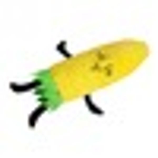 

2018 new cute corn shape pen case portable school office stationary