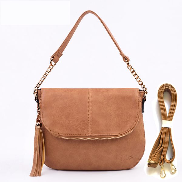 

new women leather handbags tassel crossbody bags woman fashion women famous brand shoulder bag messenger bags bolsa feminina d18102407