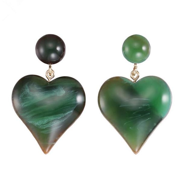2018 Hot Ing Colorful Flower Earrings For Women Crystal Earings Gold Plating Kendra Druzy Drusy Heart Acrylic Bright Earrings Scott Silver Plated Geometry Stone Resin Gift