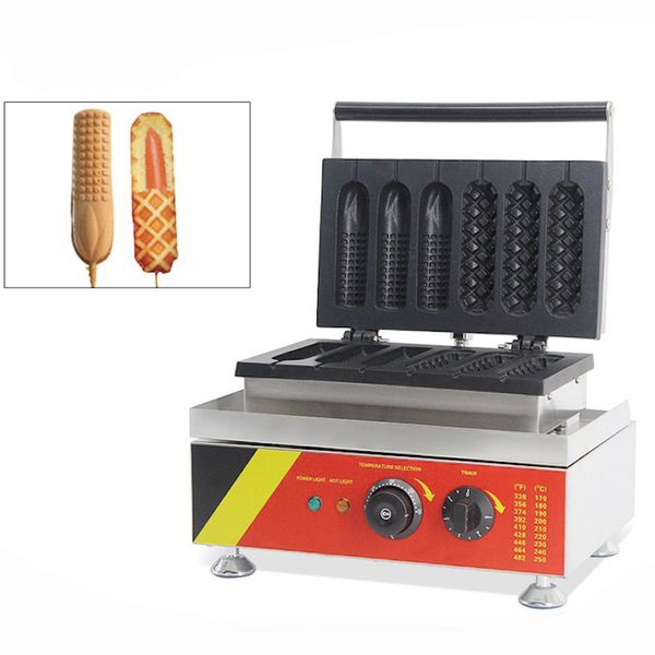 Macchina per hot dog per waffle commerciale Macchina per bar per hot dog per muffin francesi salsiccia griglia forno attrezzatura per snack