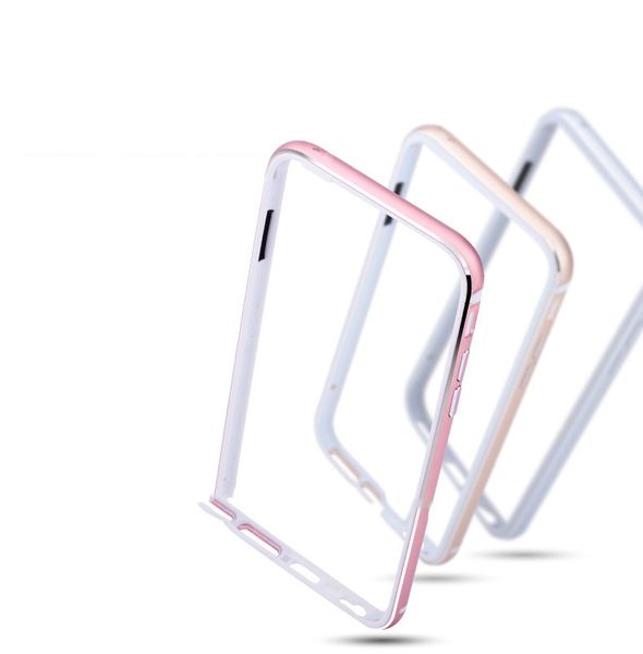 

Hot Selling Split Aluminum Metal bumper silicone Phone Back Cover case For iPhone X XS MAX XR 7 8 plus