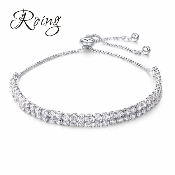 

горный хрусталь braceletbangles свадебные украшения кристалл серебро розовое золото браслеты для женщин ювелирные изделия подарок аксессуары, Black