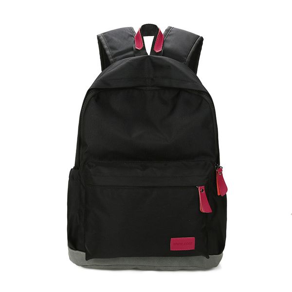 

2018 new fashion korean hit color backpack male and female students backpack leisure travel