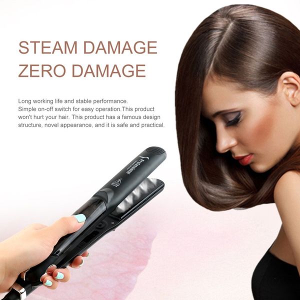 2019 Professional Dual Use Ceramic Vapor Steam Hair