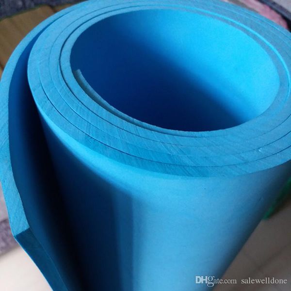 

sky blue colr 5mm thickness craft eva, easy to cut,punch foam,handmade material size50cm*2m cosplay material