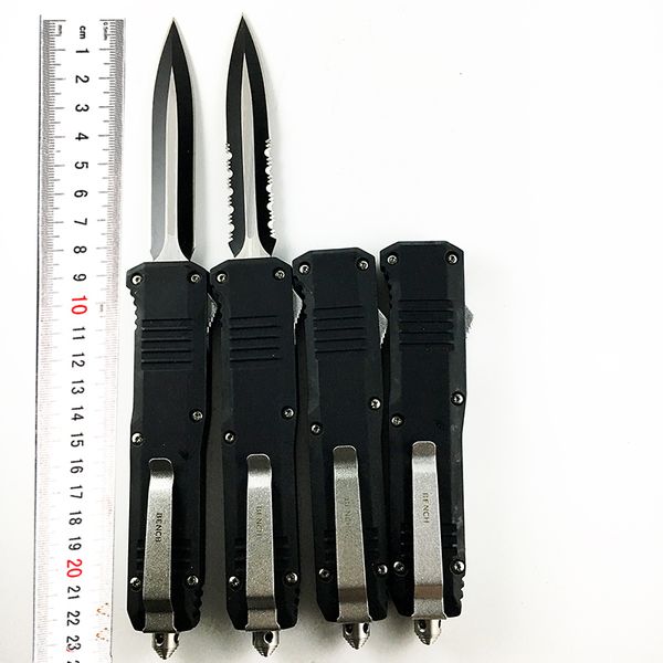 

bench-made portable tactical knife edc tactical combat fishing 440c aviation aluminum switch knives camping defensive tools
