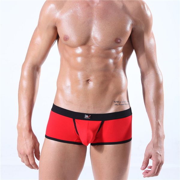 

men underpants men's boxer shorts male ultra thin breathable comfortable gay bulge penis pouch low-waist boxershorts panties underwear, Black;white