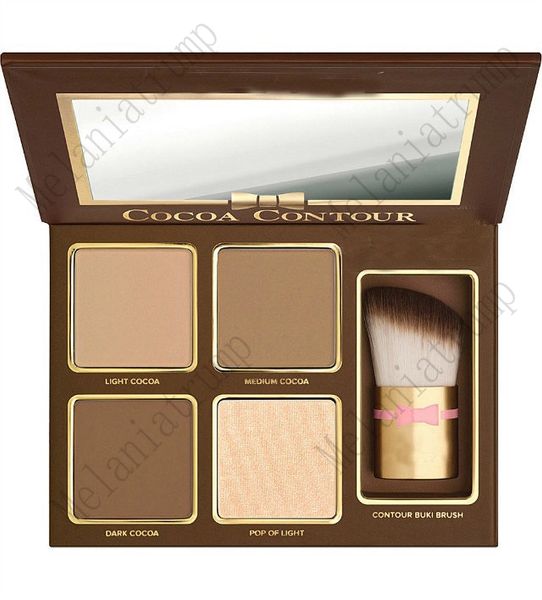 

Bronzers Highlighters 4 Цвета Контура Какао Точеные до совершенства Контур лица и Набор Highlig