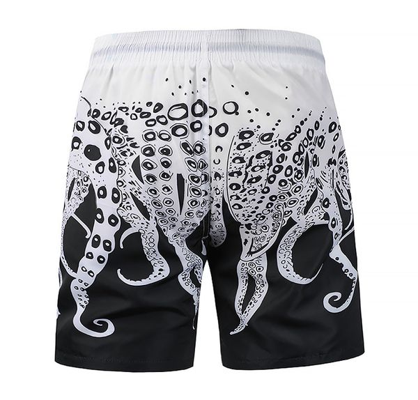 Dry Playa Bañador Pantalones 3d Surf Para Compre Watershort Drawstring Printed Shorts Board Elástica Cortos De Cintura Hombres Quick Octopus eYIHW29ED