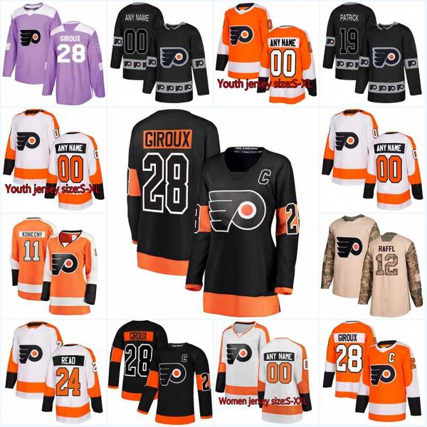 

New Season Philadelphia Flyers 40 Weal 28 Claude Giroux 39 Tyrell Goulbourne 20 Taylor Leier 54 Oskar Lindblom Hockey Jerseys