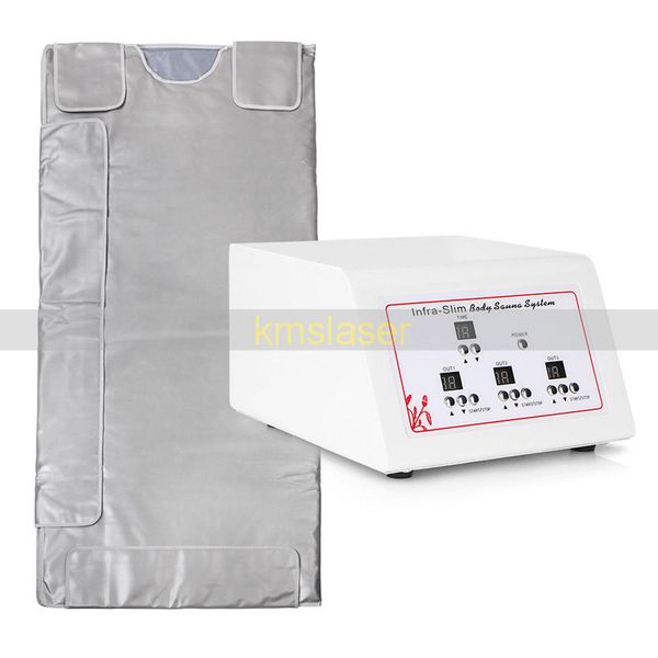 

3 zone fir sauna far infared blanket sauna thermal blanket appratus infrared heating blanket weight loss bag ray heat