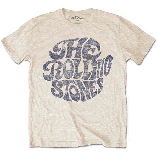 The Rolling Stones Vintage Anni 70 Logo Ufficiale Merce T Shirt M L