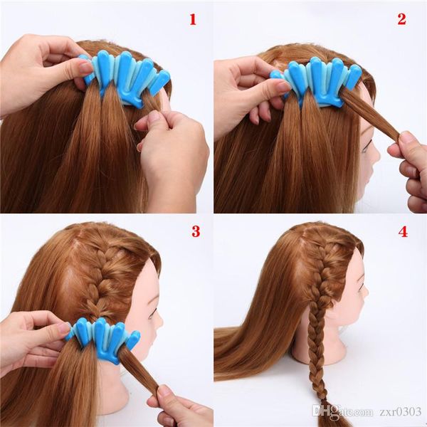 Ladies Girls Diy Hair Accessories Fashion Womens Finger Bracelet