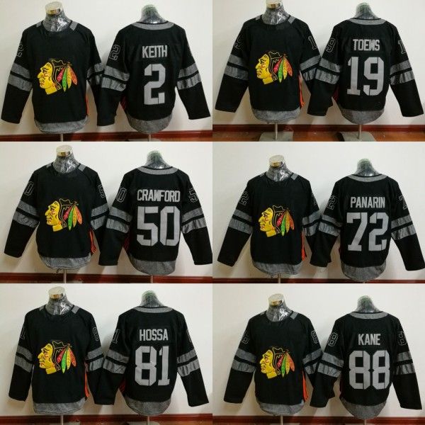 

100th Anniversary Patch Chicago Blackhawks 19 Jonathan Toews 50 Corey Crawford 72 Artemi Panarin 88 Patrick Kane 2 Duncan Keith 81 Hossa