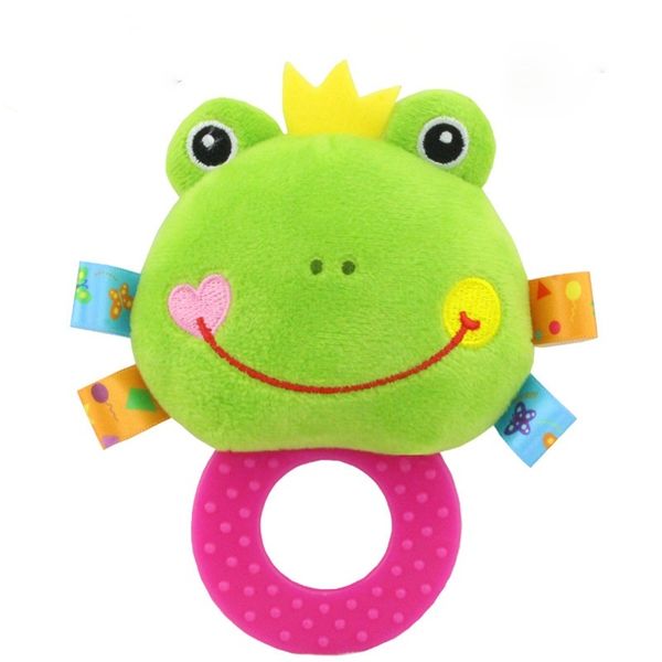 

happy monkey brand baby toy 0-1-3 infant bibi teether rattle toy