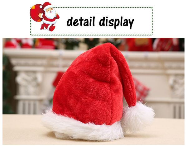 Immagini Tenere Di Natale.Acquista Breve Peluche Natale Vendita Calda Prodotto Deve Cappelli Di Decorazioni Prodotti Di Natale Tenere Cappello Caldo Natale Cappello Peluche All Ingrosso A 1 61 Dal Jhfashionhome Dhgate Com