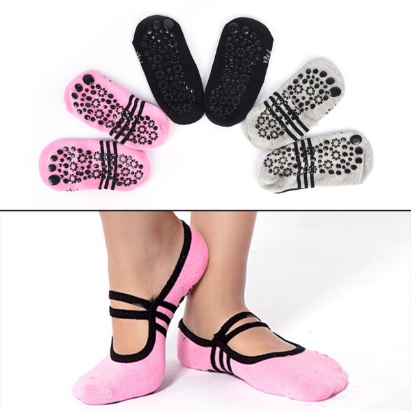 

julycotton black pink ladies sport gray anti slip yoga socks pilates socks ballet dance