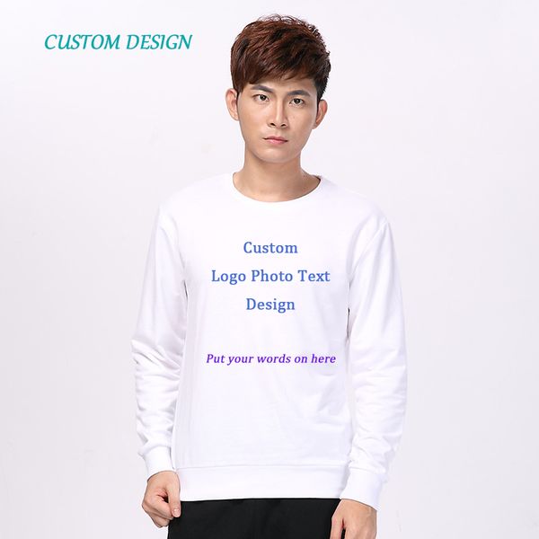 

design custom logo hoodies men sweatshirt p printing mens hoodies sweatshirts mens hoodie cotton hip hop personalized 2018, Black