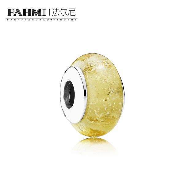 

fahmi 100% 925 sterling silver 1:1 original glass beads 791643 authentic temperament fashion glamour retro wedding women jewelry, Black