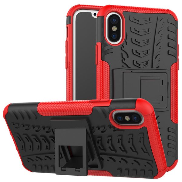 

2018 new arrival for samsung phone cases rugged tyre armor phone case hybrid pc+tpu heavy duty shockproof bracket phone cover