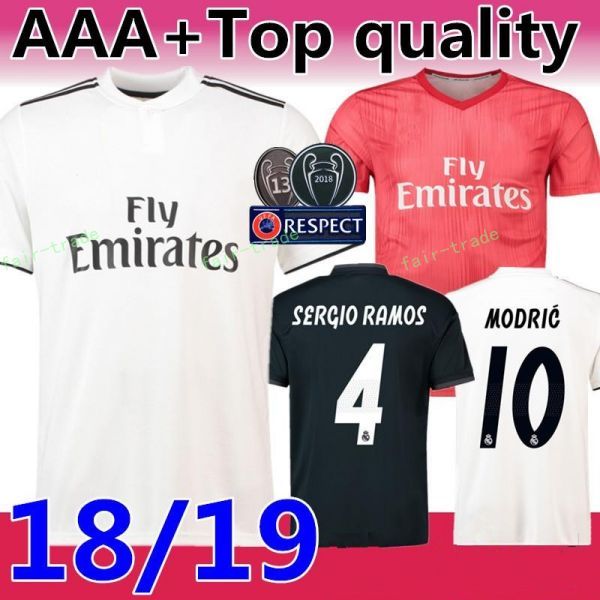 

FC Real Madrid La Liga Soccer 8 TONI KROOS Jersey Men 9 BENZEMA 12 MARCELO 17 VAZQUEZ 2 CARVAJAL Football Shirt Kits Uniform