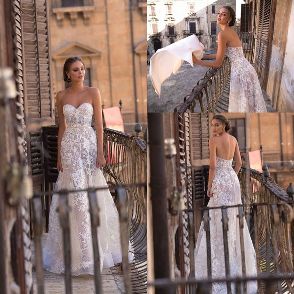 

урожай сирень полное кружева свадебные платья 2018 новое прибытие страна милая линия тюль свадебные платья дешевые vintage пляжное платье, White