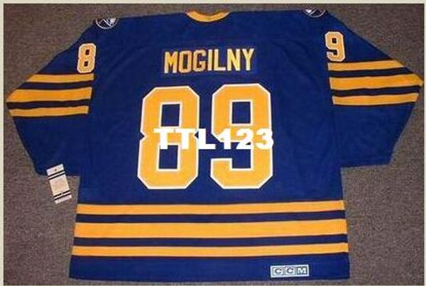 

мужские #89 александр могильный баффало сабли 1992 скк старинные ретро прочь хоккей джерси или пользовательские любое имя или номер ретро дж, Black;red