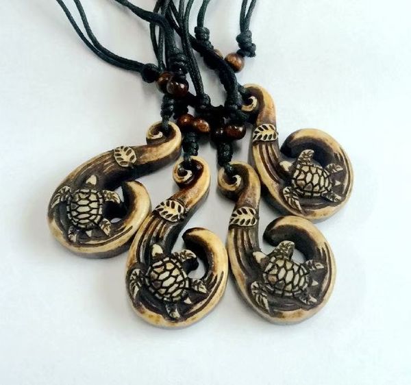 

yqtdmy wholesale lot 12pcs imitation carving hook pendant charm adjustable necklace amulet gift, Silver