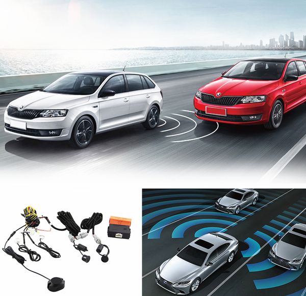 

carultrasonic blind spot detection system bsd change lane safer bsa bsm blind spot monitoring assistant car driving security