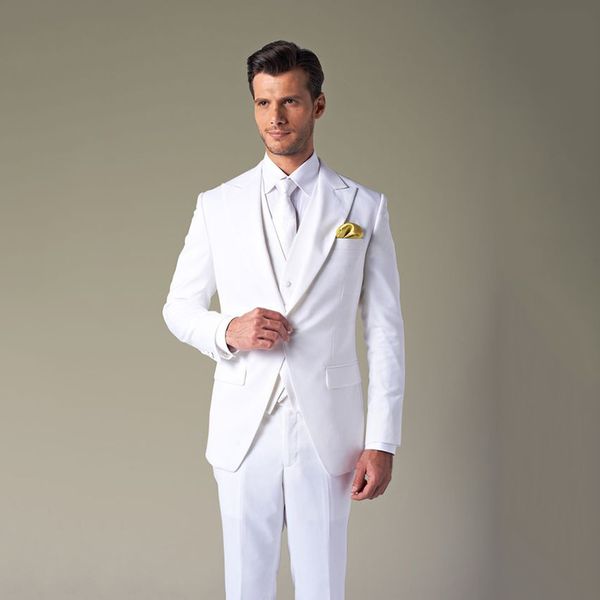 elegant white suits
