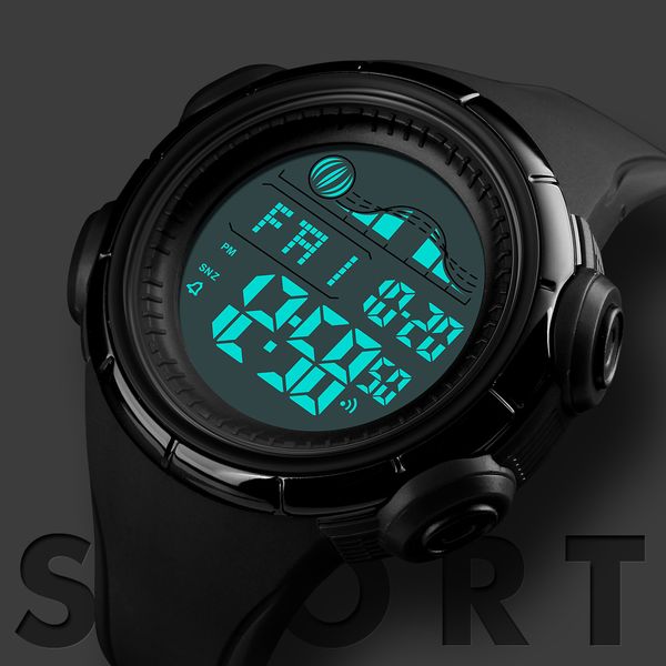 

skmei sports watch men famous led digital watches male clocks men's watch relojes deportivos herren uhren, Slivery;brown