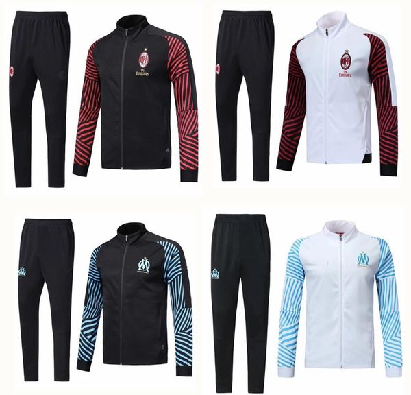 

Olympique de mar eille track uit occer jacket maillot de foot 18 19 payet trootman thauvin om football jacket full zipper track uit