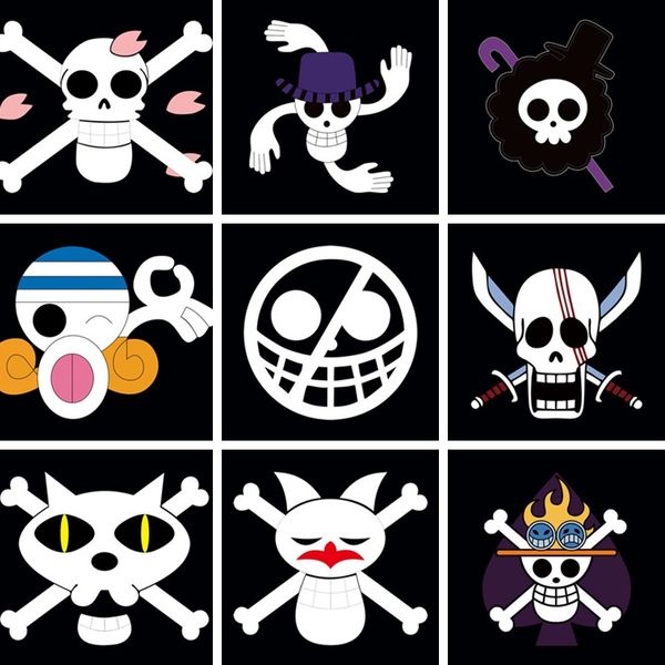 2019 One Piece Anime Pirates Banner Pirates Union 23 Flags Festive