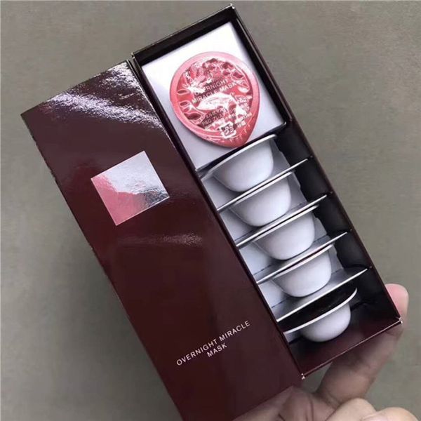 

new brand overnight miracle face mask 6pcs/set facial skin mask care sleeping mask ing