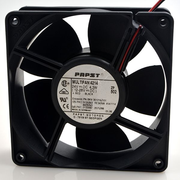 

papst multifan 4214 24v 4.3w 12cm 12038 high end heat sink fan